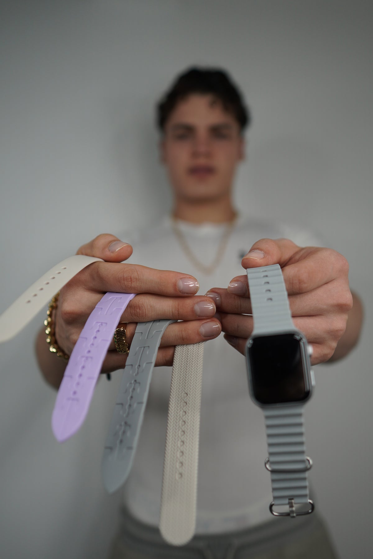 Smart Watch Full Screen + 4 Correas Intercambiables