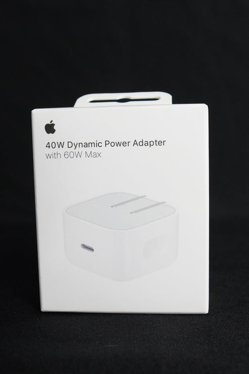 Adaptador de Corriente Apple Original USB-C 40 W — 60 W Máx.